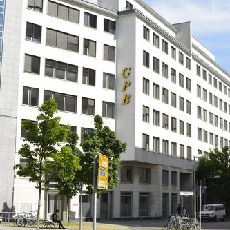 blick auf ein Gebäude in Berlin-Mitte