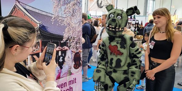 Selfie mit Dokomi-Kreaturen