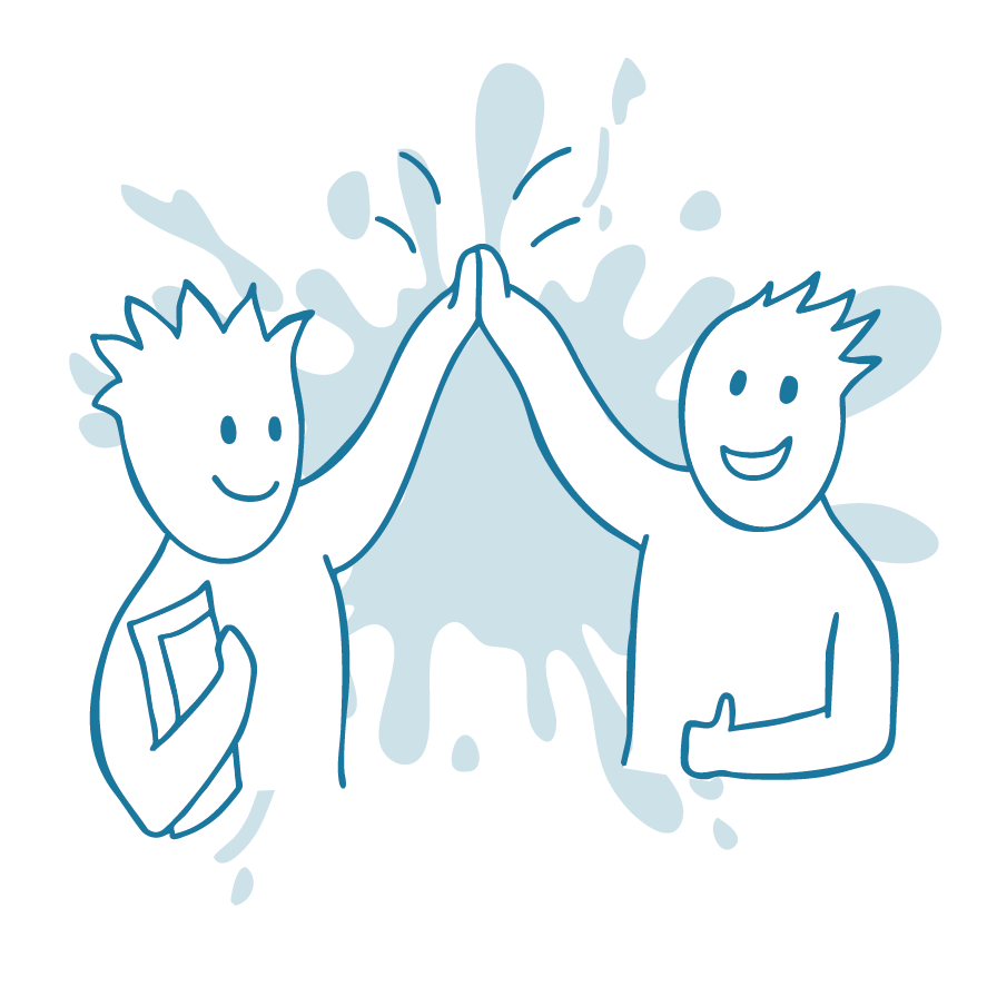 Symbolbild für Kontakt- und Servicefreude